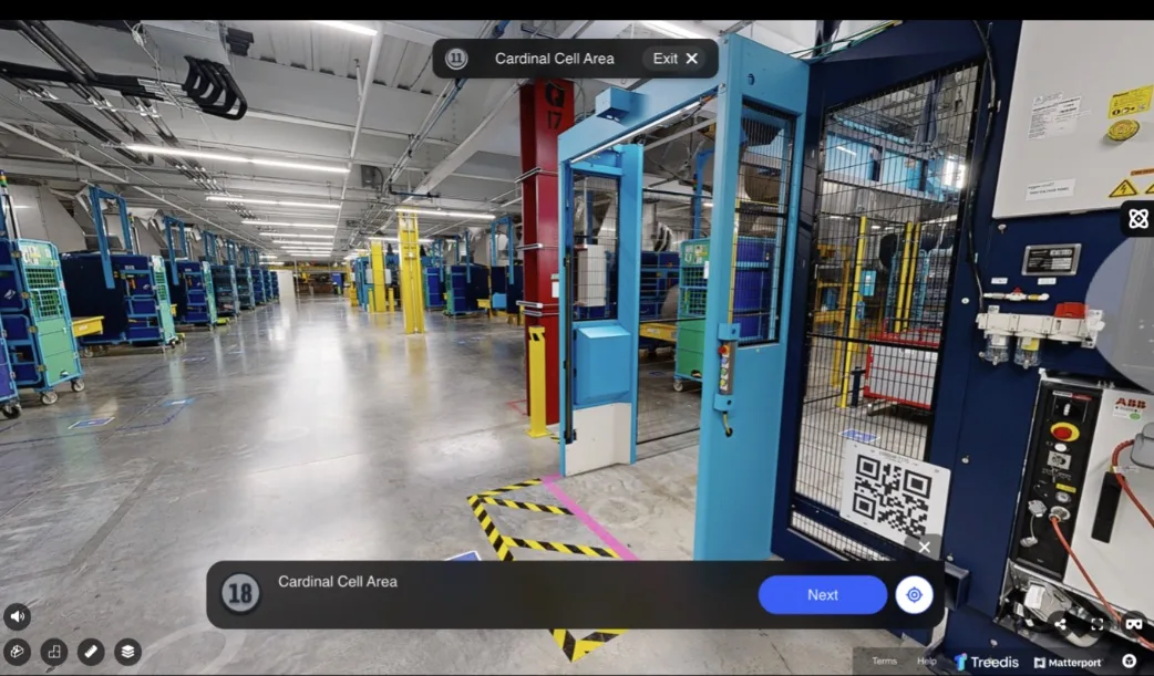 Inside an Amazon fulfillment center