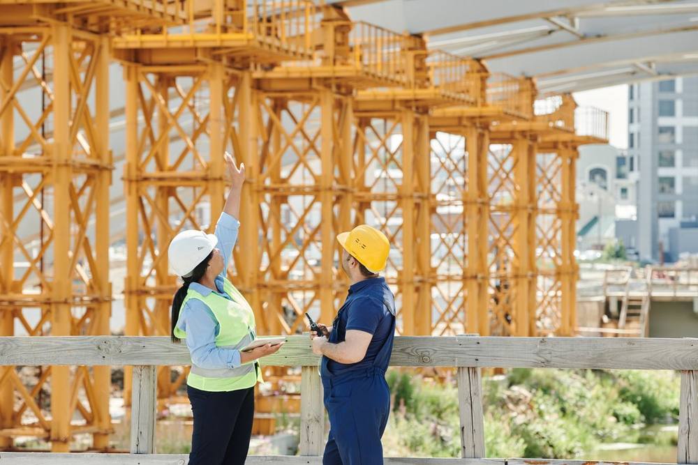 Leadership reviewing cross-site operations